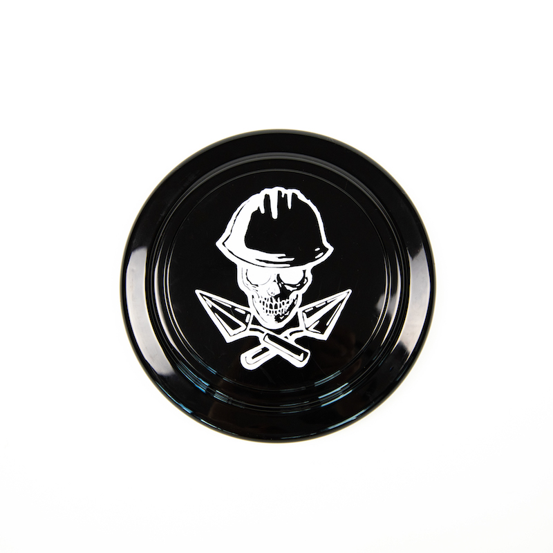 Trowel Skull Frisbee